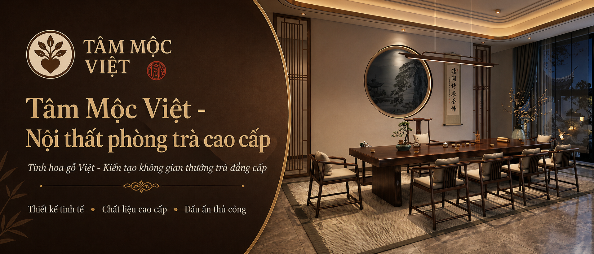 Nội thất phòng trà