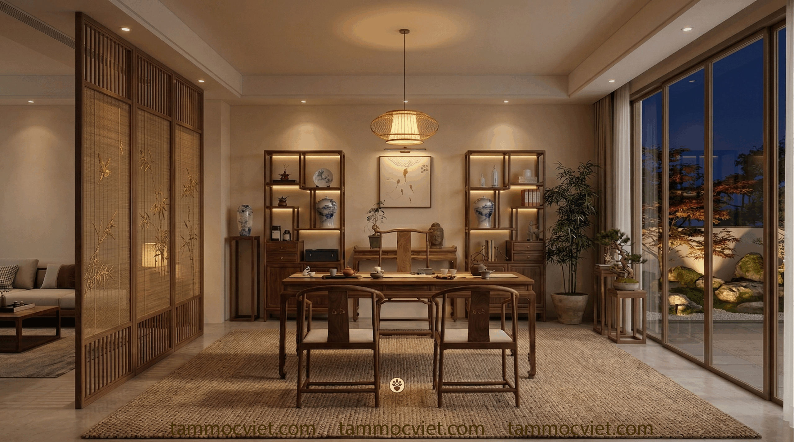 TRà thất hiện đại HĐ0013 - Copy